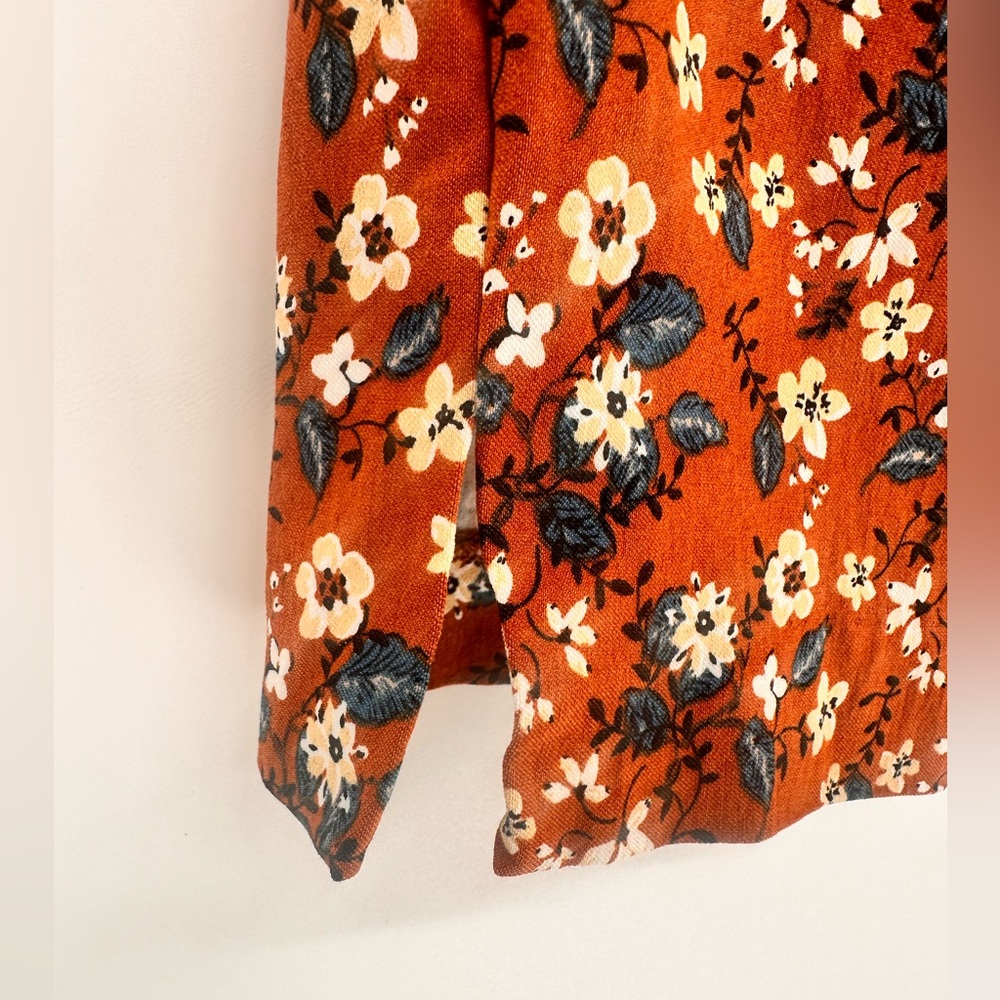 007 - jules & leopold Women's Skinny Leg Floral Pant Size Medium - Picture 5 of 7